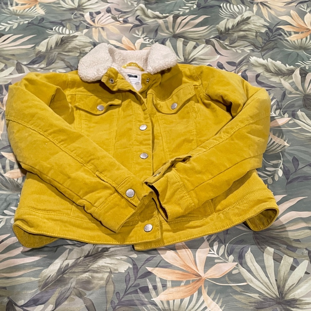 Cozy Yellow Jean Jacket for Kids